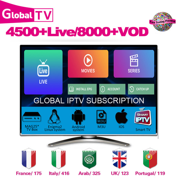 IPTV Smarters Global IPTV Subscription Movie Sport Adult Kid New Channel For Android M3U IOS Canada US Italy France UK Arabic Reseller panel