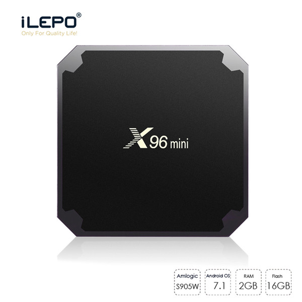 Best selling android 7.1 x96 mini S905W TVBOX 1G8G 2G16G Smart tv box Original TV Set Top Box X96mini