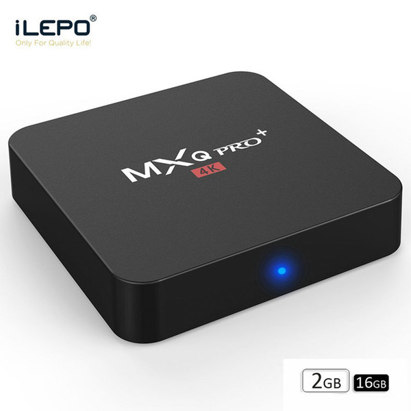 MXQ PRO PLUS Android 7.1 TV Box Amlogic S905X Quad Core 2GB 16GB Quad Core Android 7.1 TV BOX 2.4G/5.8G Wifi Bluetooth 4.0