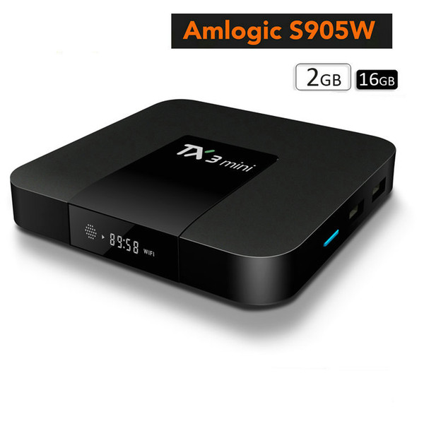 TX3 Mini 2GB 16GB Amlogic S905W Quad Core Android 7.1 TV BOX Ultra HD H.265 4K Media Player