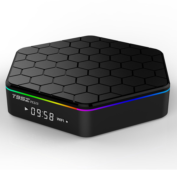 1 Piece T95Z Plus Octa Core S912 Android 7.1 TV Box 2GB/16GB 3GB/32GB 2.4G 5GHz Dual WiFi Bluetooth 1000M LAN Smart 4K Streaming Media Play