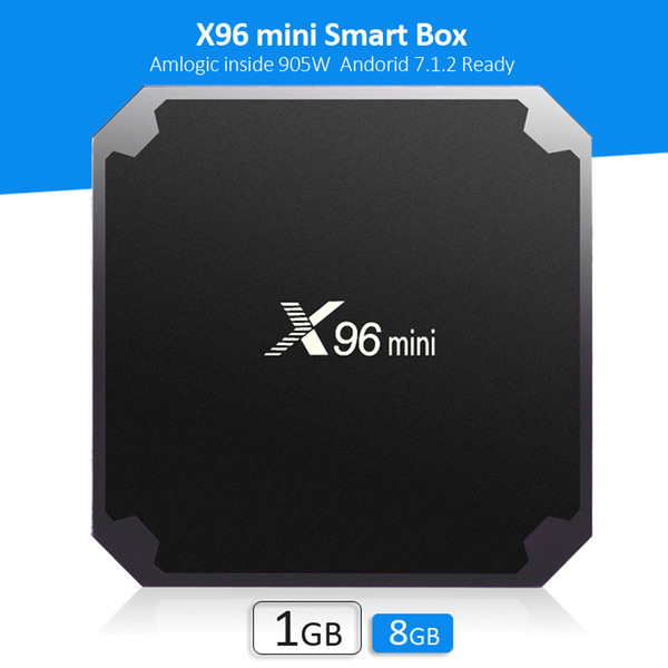 Amlogic S905W Android TV Box X96 mini Android Box 1GB 8GB Streaming Media Boxes television Player better than mxq tv box