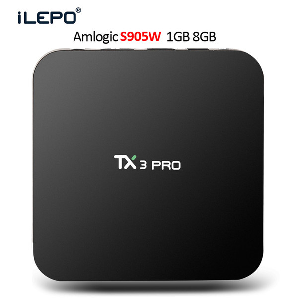 TX3 PRO Android 7.1 TV BOX Amlogic S905W Quad Core 1GB 8GB Wifi Smart Media Player 17.3