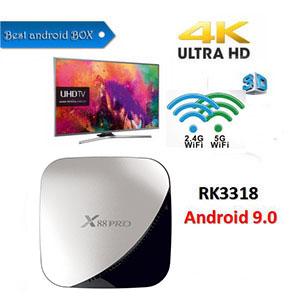 X88 Pro Android 9.0 Tv Box Rk3318 2GB 16GB With Dual Wifi Quad Core Iptv Set Top Box Pk Mxq Pro