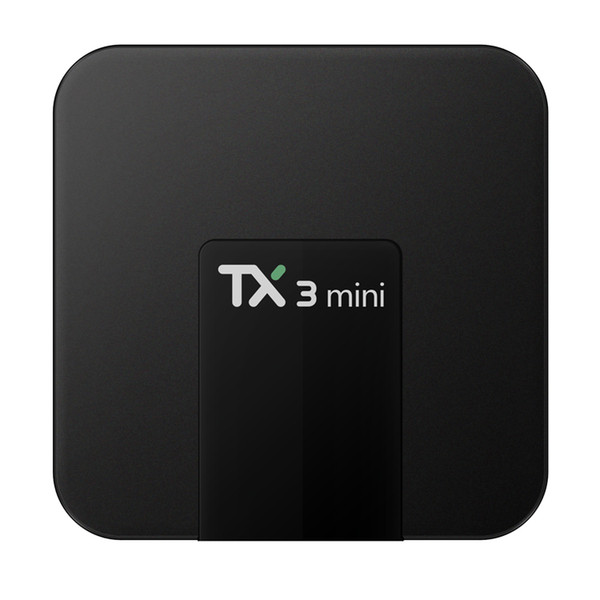 TX3 Mini TV Boxes with LED display Amlogic S905W Smart Android 7.1 TV Box WiFi Lan 4K H.265