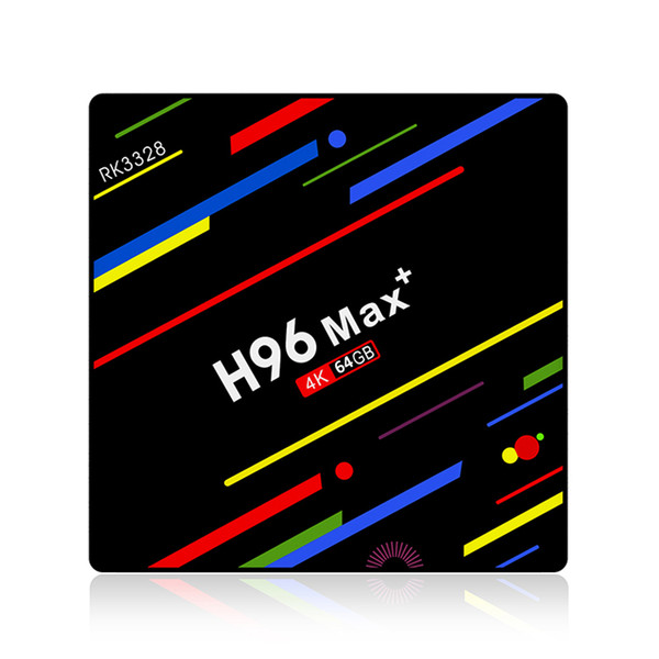 TV Box 2019 New H96 Max plus 4GB 64GB TV Box 2.4G 5.8G WIFI Bluetooth IPTV Android 8.1 TV Boxes