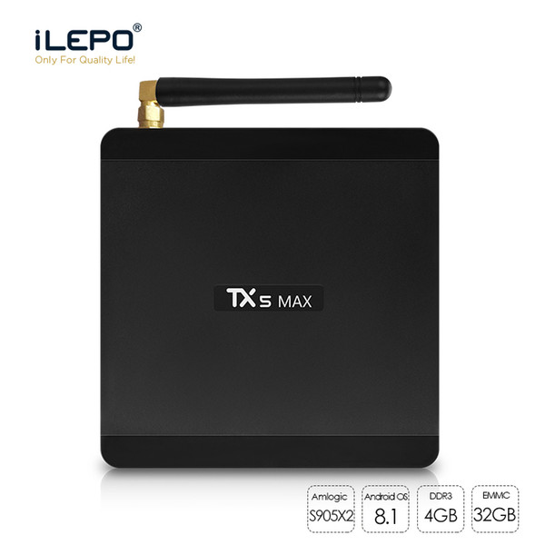 TX5 Max Android 8.1 TV BOX Amlogic S905X2 Quad Core 4GB 32GB WIFI 2.4G 5G Dual-band 2X2 X96 mini