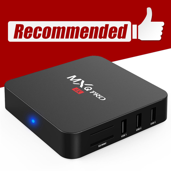 rk3229 mxq pro 4K Ultimate HD Android 7.1 smart tv box S905W Quad Core 1GB 8GB 2.0GHz Hardware Decoding WIFI Miracast