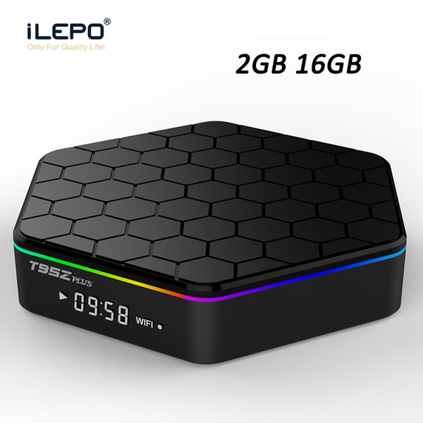 S912 Octa Core Android 7.1 TV Box T95Z plus 2GB 16GB Dual Band Wifi 2.4G/5G 4K Smart Streaming Media Player