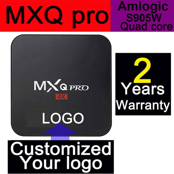 10pcs Custom Made MXQplus 2GB/16GB 1GB/8GB,Thousands Daily Updated Movies & TV Shows, S905W/RK3229/H3 Quad core Android 7.1 TV Stream Boxes