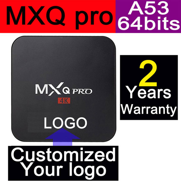 3pcs MXQPRO Custom Made S905W RK3229 H3 Quad core Smart Android 7.1 IPTV Streaming Box 1GB 8GB Thousands Daily Updated Movies & TV Shows