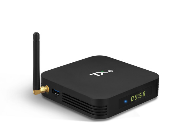 Latest android 9.0 TV BOX TX6 allwinner H6 Quad-Core 4GB/32GB built-in 2.4G/5GWIFI&BT smart media player