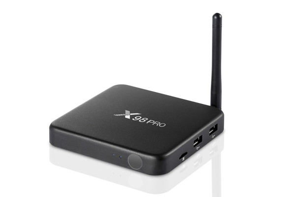 High quality amlogic S912 Octa Core 3GB/16GB TV Box X98 pro Android 7.1 HDMI2.0 1000M LAN BT4.0 smart set top box