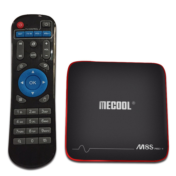 Amlogic S905W Android 7.1 TV BOX 1GB 8GB MECOOL M8S PRO W Streaming Box Support 4K H.265 Wifi Smart IPTV Box