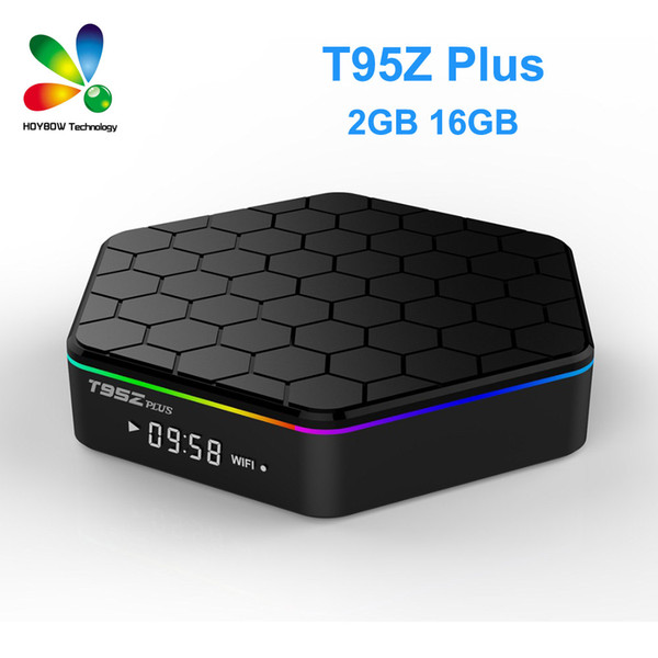 T95Z PLUS Android 7.1 TV BOX S912 Octa Core 2G 16G 2.4G 5G WiFi Bluetooth TV BOX Media Player