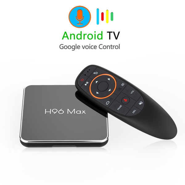 H96 MAX X2 Android 8.1 4GB 64GB Amlogic S905X2 LPDDR4 Smart TV Box Dual Wifi H.265 1080p 4K USB3.0 Google Voice Control PK X96