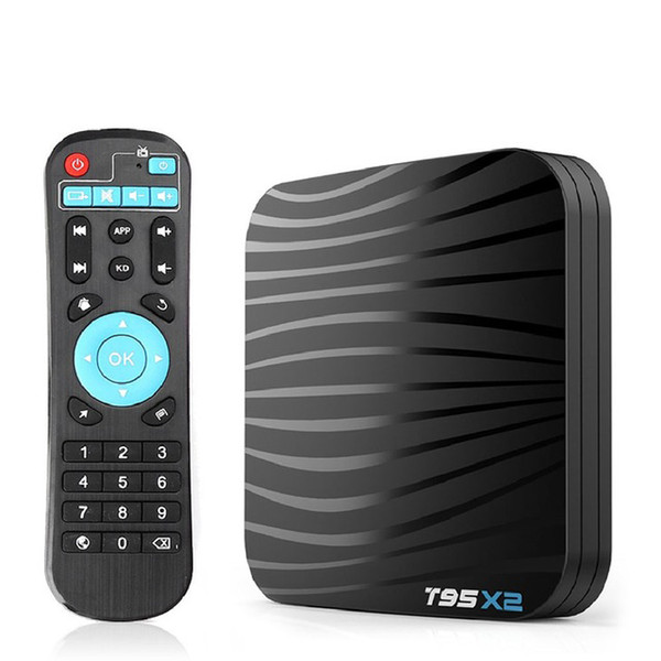 T95X2 Android 8.1 Smart TV BOX 4GB 32GB Amlogic S905X2 Quad Core 4K HDSet Top Box 5G WIFI 100M Media Player