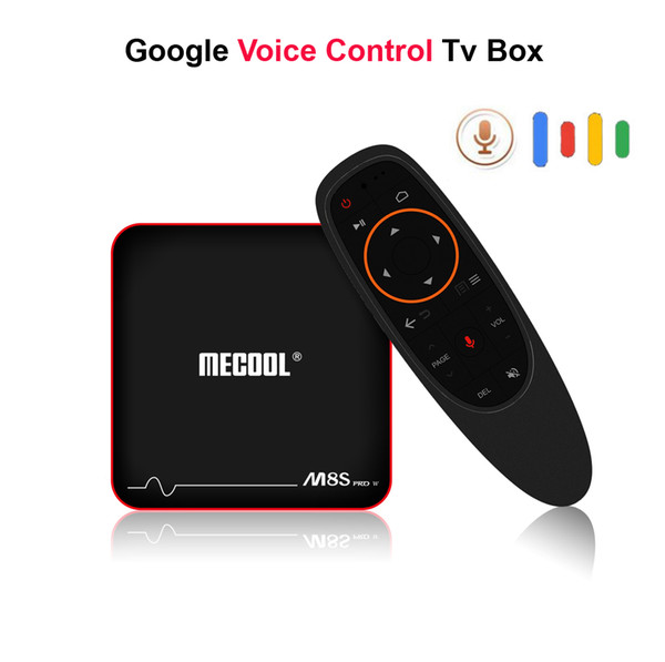 Mecool M8S Pro W Google Voice Control Android 7.1 TV Box S905W 2GB 16GB Smart TV Streaming Box System