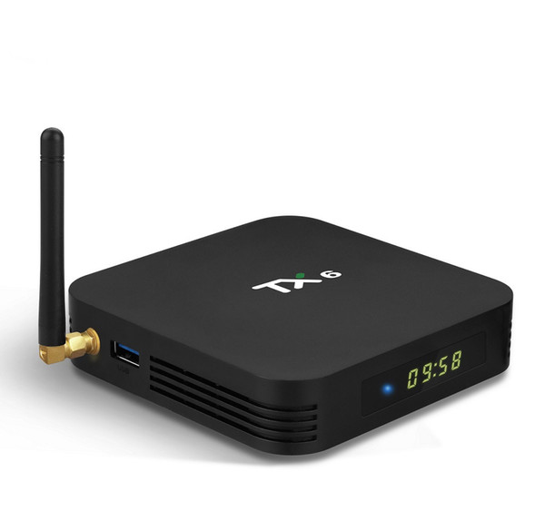 10pcs TX6 TV Box Android 9.0 2GB16GB 4GB32GB DDR3 Allwinner H6 EMMC 2.4G5G WiFi Bluetooth 4.2 Smart Set Top Box