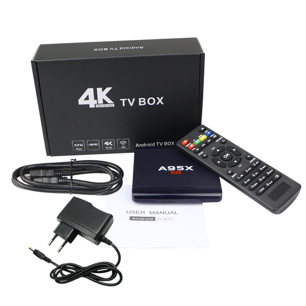 S905W Android 7.1 TV Box A95X R1 Amlogic Quad-core Cortex A7 1G 8G 4K*2K 2.4G WiFi HDMI More APPs Smart OTT Media Player Best Gift
