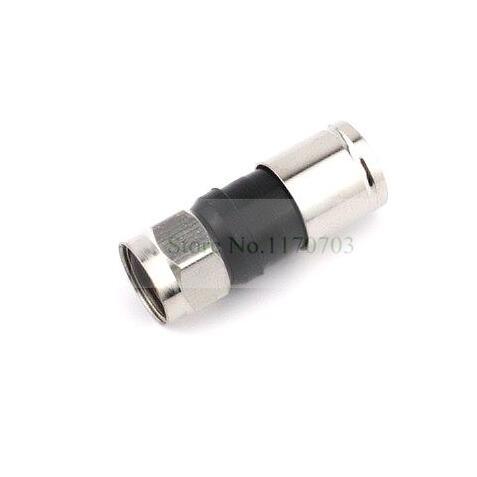 Wholesale 50 pcs Universal Waterproof Rg6 Snap & Seal Outdoor Coax Compression F Connector