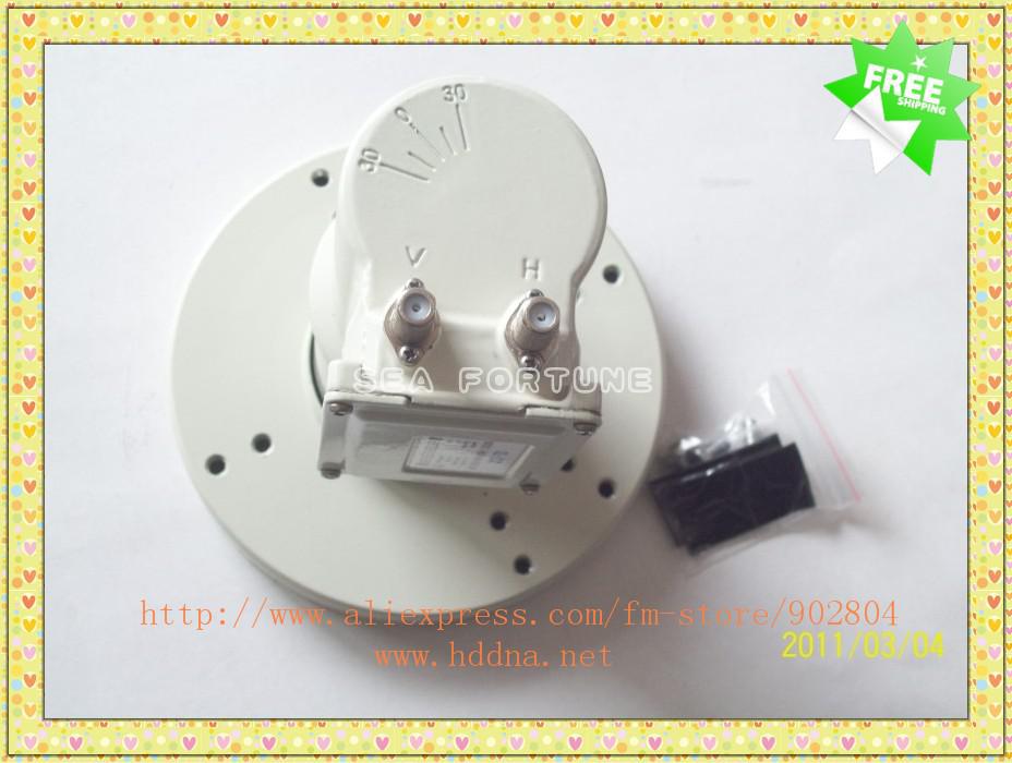 VH 22 Dual Pole Output 17K C-Band Satellite Dish LNB LNBF free Shipping