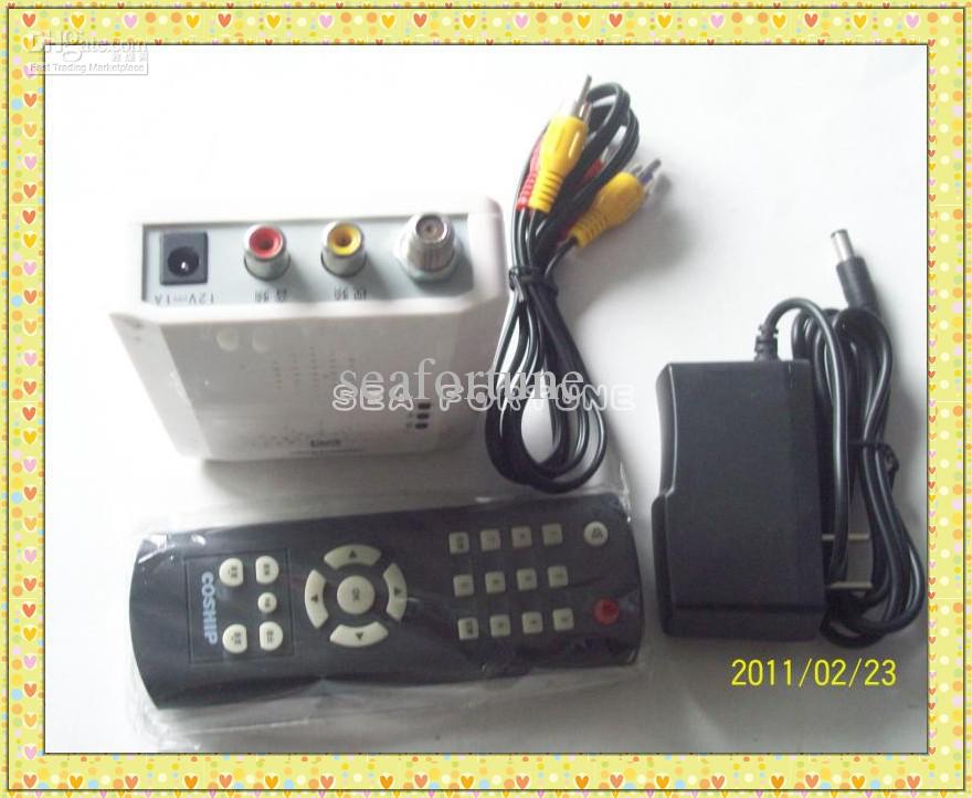 2830C mini car satellite receiver satellite set-top box Drop Shipping free shipping