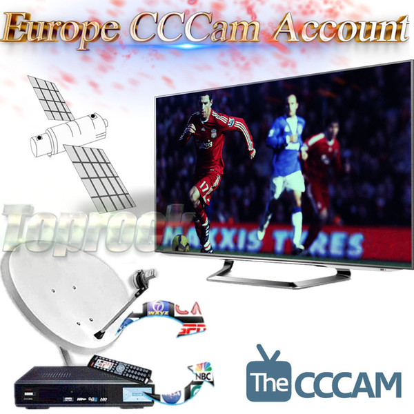 Europe Cccam Stable Cline Server for 1 Year Satellite Decoder Receiver Spain Sky UK Germany France Italy 12 Months Iks Cccam