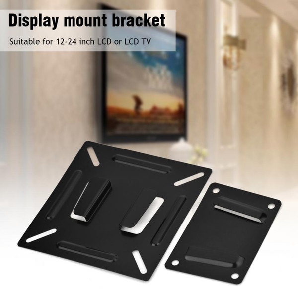 VBESTLIFE tv Wall-mounted Stand Bracket Holder for 12-24 Inch LCD LED Monitor TV PC Screen Universal