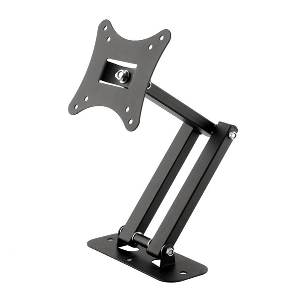 black Articulating Adjustable Swivel Tilt LED LCD TV Wall Mount Brackets 10