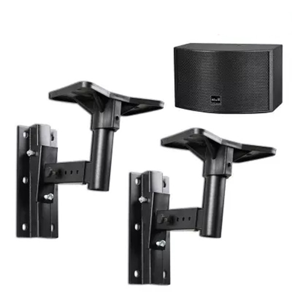 1 Pair Heavy Duty Speaker Bracket Speaker Mount Surround Holder Hanger Loading 30kgs 66lbs