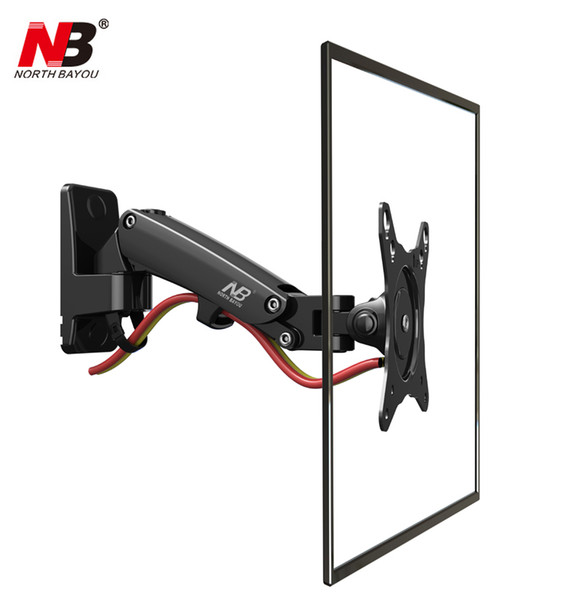 NB F120 for 17-27 inch retractable air press aluminum swivel LCD PLASMA tv bracket lcd wall mount monitor bracket stand holder