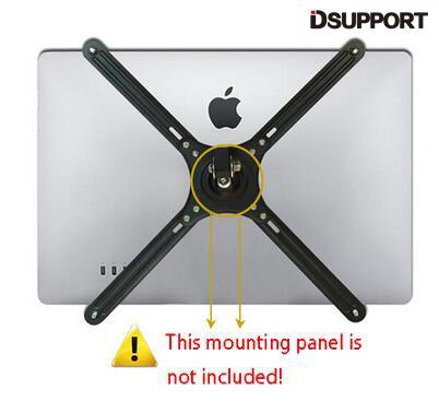 Adapter Parts Extension VESA Fixing Bracket / Monitor Holder Support for 14-27 inch No mounting Hole Monitors LCD Display Mount