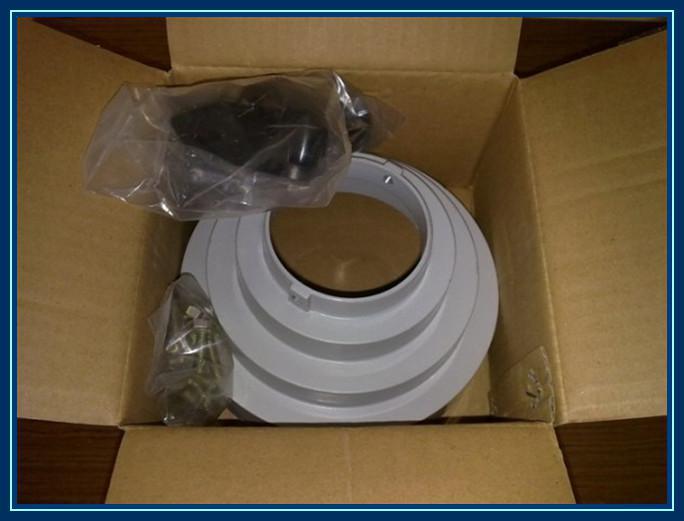 Conical Scaler Ring & LNB Bracket C to Ku Band Kit FTA Free Shipping