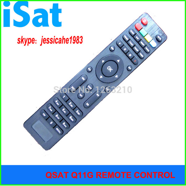 FREE SHIPPING QSAT Q SAT Q11G Q13GQ15G Q23G GPRS dongle/Decoder DVB-S2 remote control for Africa