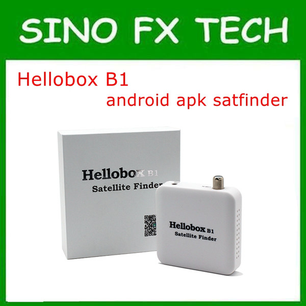 HELLOBOX B1 Bluetooth Satellite Finder With Android System APP For Satellite TV Receiver New Style APP Satellite Finder