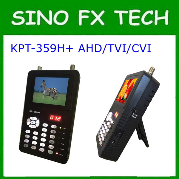 KPT 359H plus 3.5 Inch Handheld Multi HD Satellite Finder & Monitor & AHD support AHD/TVI/CVI KPT-359H+