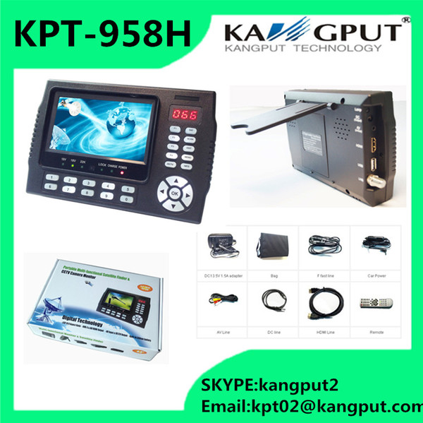 Digital Display Satellite Finder Meter KPT-958H DVB-S2