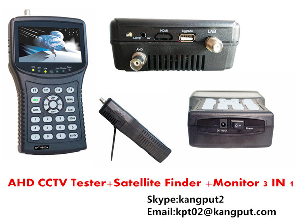 AHD CCTV Camera Tester With Satelliete Finder