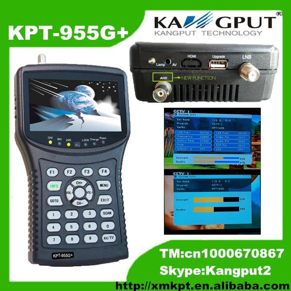 Satellite Finder Display AHD Picture KPT-955G+ AHD CCTV Monitor