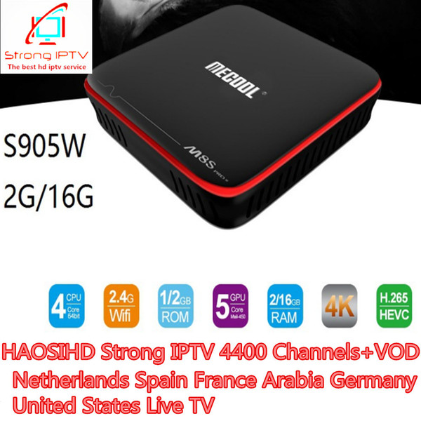 Strongtv iptv subscription 4400 Channels work on Smart android tv box 1 Year IPTV For Europe/Arabic/Africa/French / America/UK/italia