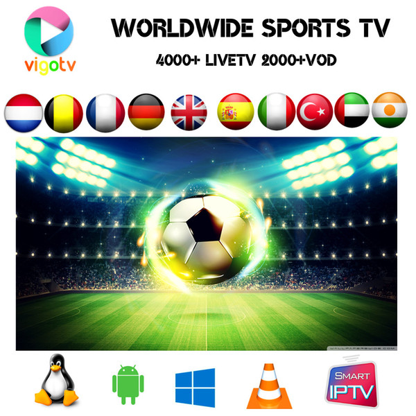 VIGO IPTV Arabic,Turkish ,Scandinavia,UK,Brazil Portugal Pakistan channels 4000+ live 2500+ vod film EPG on Smart tv android tv box