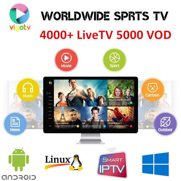 1 Year VigoTV IPTV Europe Arabic IPTV French dutch Italy germany Spain UK Nordic Turkey IPTV subscription 4500 live channels 5000 VOD