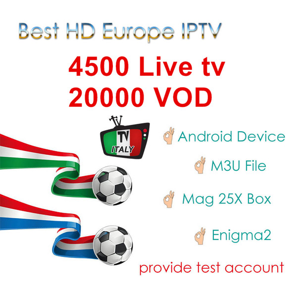 Joy TV 4500 Live/20000 VOD+Adult Italy Germany UK France Albania Switzerland Netherlands Turkey etc worldwide channels highly recomand