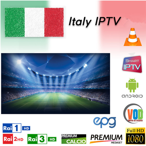 IPTV Italia Italy France French subscription 6/12 Months Iptv M3U Adult UK German Spanish Tv For Android TV Box IOS Smart TV linux stb 25x