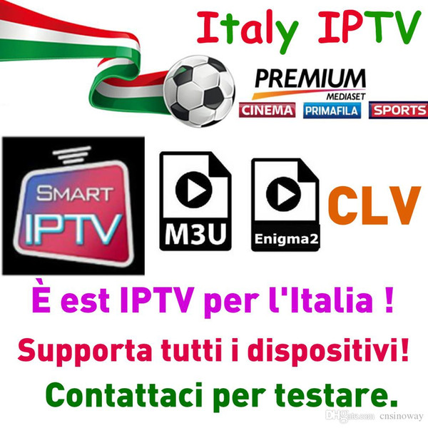 Ares ITALY IPTV 6/12 Months 1000+ Live IPTV M3U ENIGAM2 Androd IPTV ITALY German French Spain UK MEDIASET PREMIUM