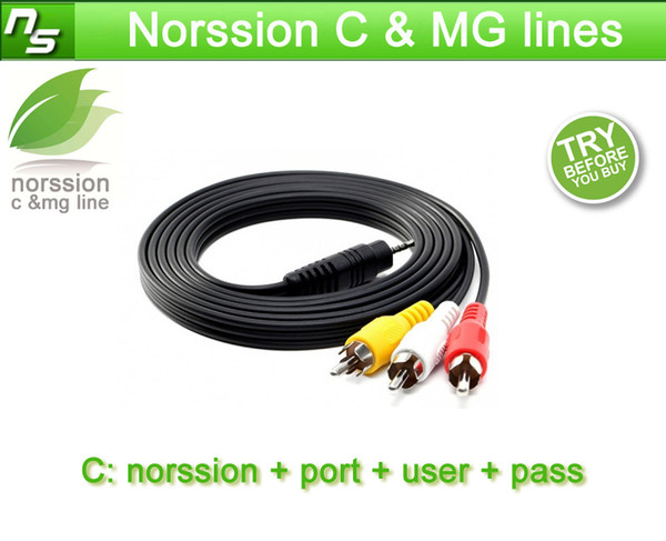 1 Year CCcam Europe Norssion One Cline Server HD 12 Months account for Spain UK Germany French Italy Poland Satellite Decoder with AV Cable