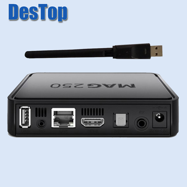 Iptv Set Top Box Mag 250 Linux System streaming Iptv STi7105 Streaming box Linux TV Box 256M Media Player MAG250 Linux