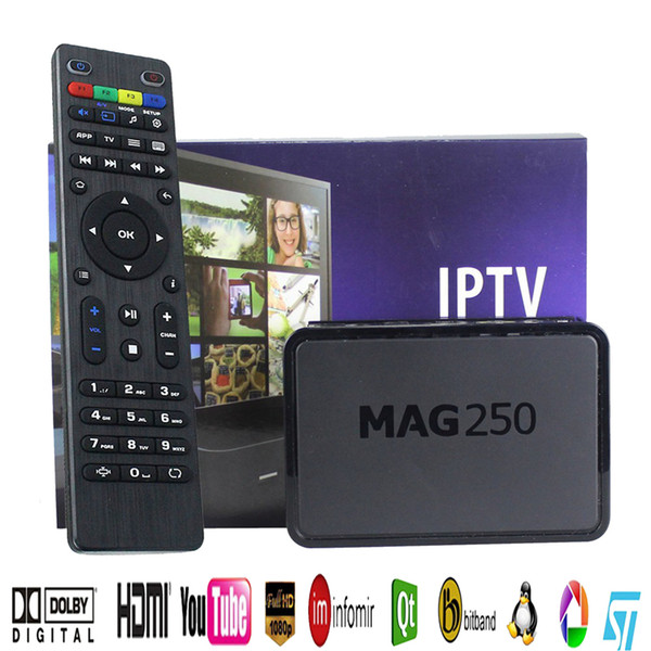 IPTV Set Top Box Mag250 Linux Operating System Iptv Set Top Box Without Including Iptv Account Mag 250 Decoder