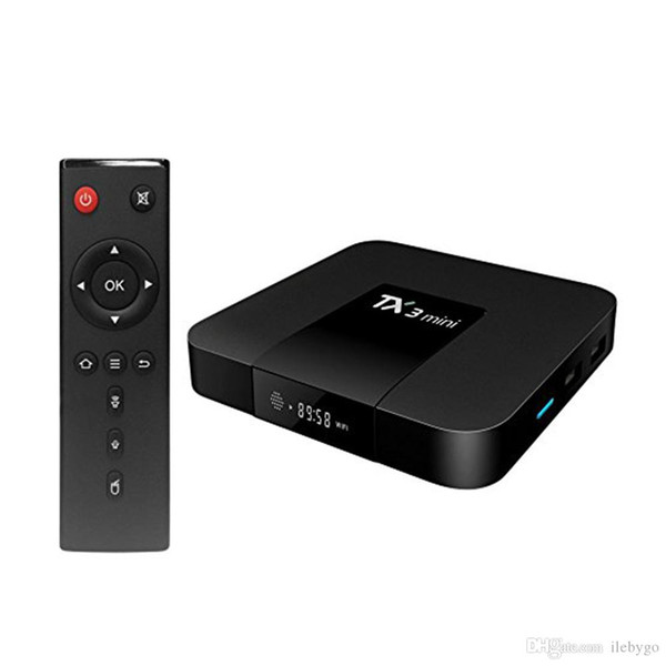 Amlogic S905W TX3 Mini Android TV Box 1GB 16GB 2GB 16GB With Android 7.1 17.3 Pre-Install 4K Smart Tv Box